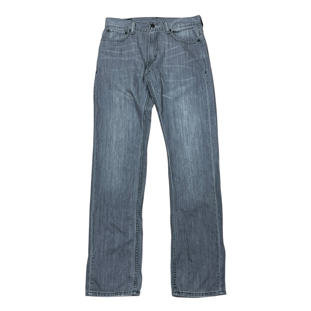 Levis 511‎ Slim Fit Jeans Mens 36x32 (Fits 32x34) LIght Gray 100% Cotton Denim